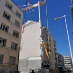 Installation de la grue