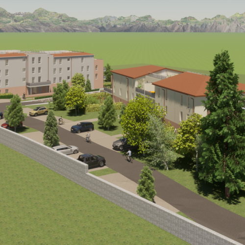 Vue aérienne